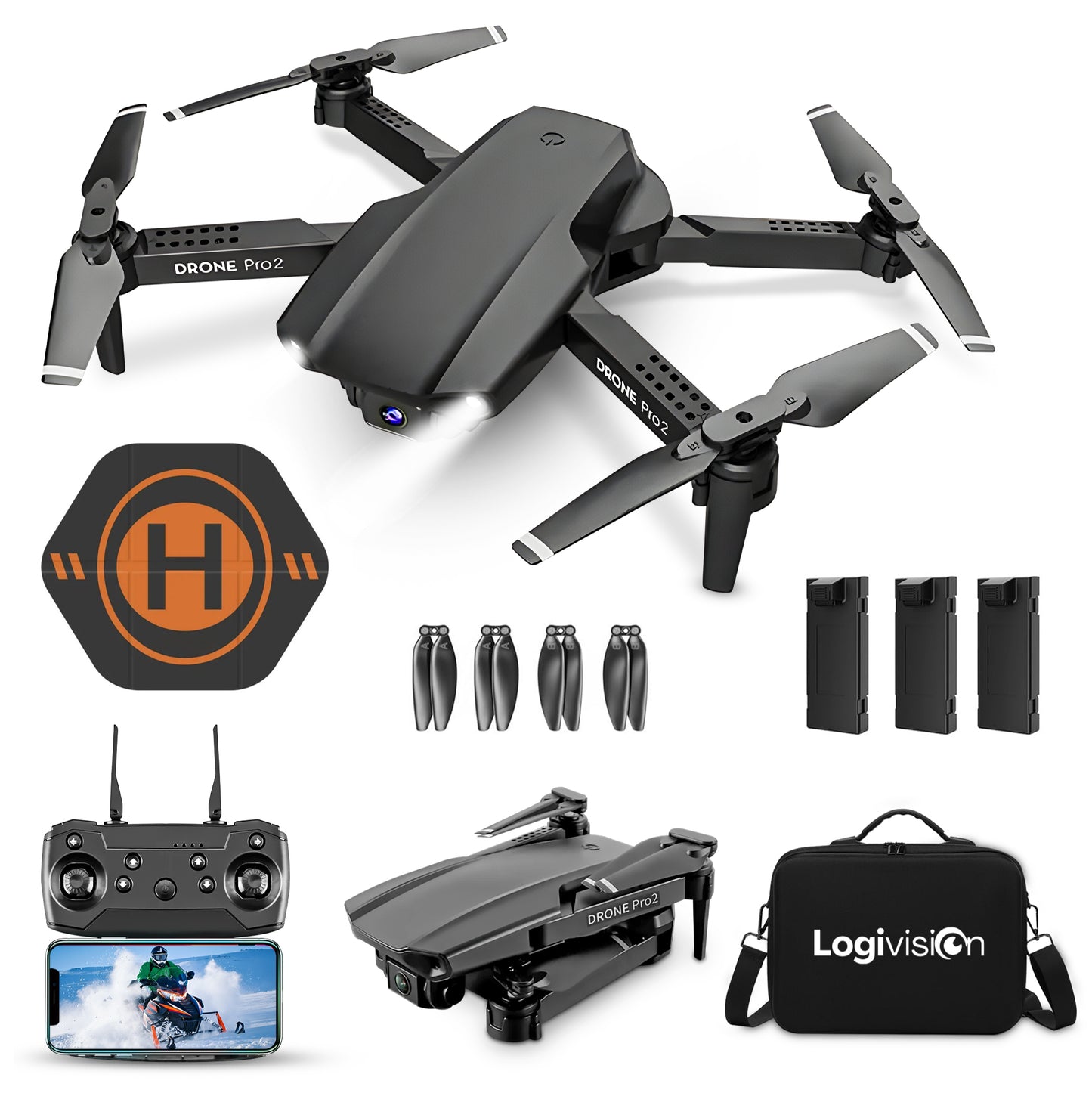 Logivision E99 Drone met 4K Camera