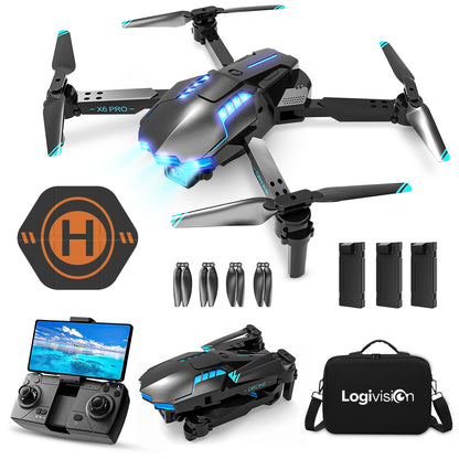 Logivision X6 Drone met 4K Camera