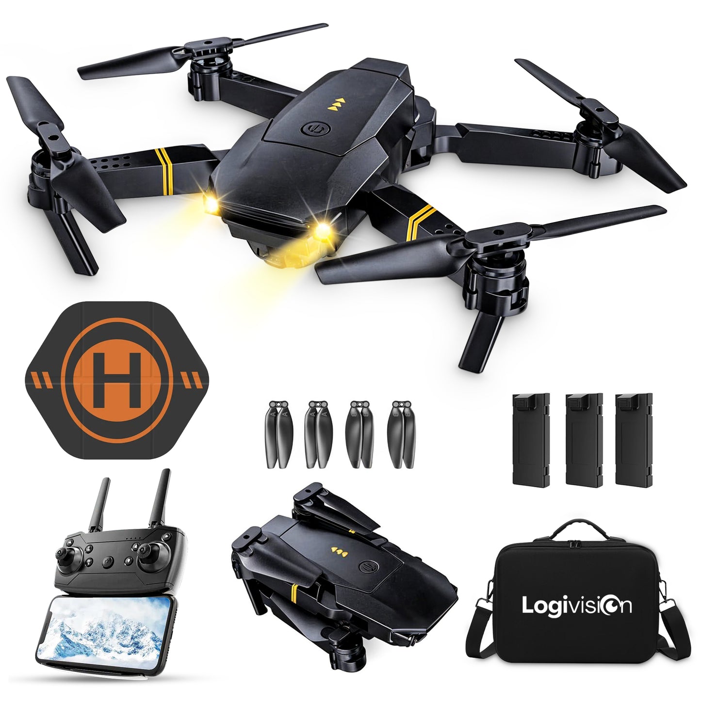 Logivision E58 Drone met 4K Camera