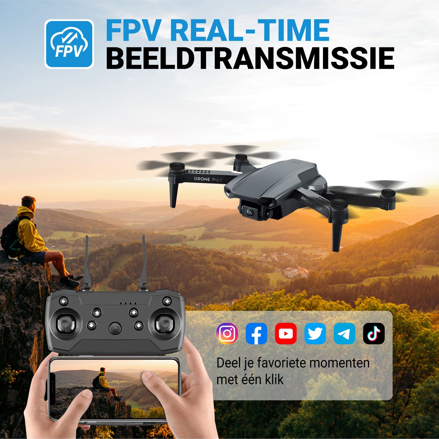 Logivision E99 Drone met 4K Camera