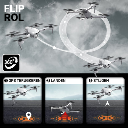 Logivision F10 PRO Drone met 4K UHD Camera