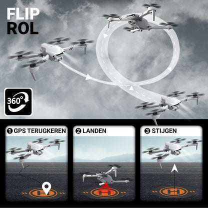 Logivision F10 PRO MAX Drone met 4K UHD Camera
