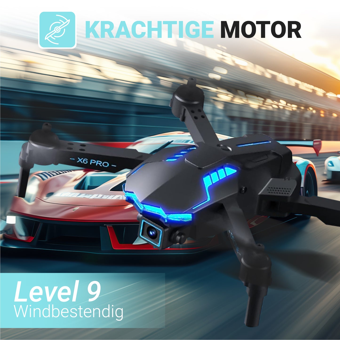 Logivision X6 Drone met 4K Camera
