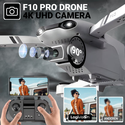 Logivision F10 PRO Drone met 4K UHD Camera