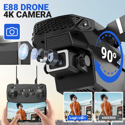 Logivision E88 Drone met 4K Camera
